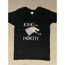 Cargar imagen en el visor de la galería, Game Of Thrones Playera Stark King In The North Casa Stark
