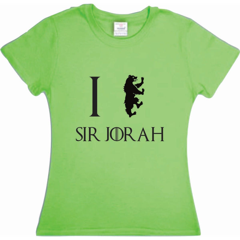 Playera Game Of Thrones I Love Sir Jorah Mormont