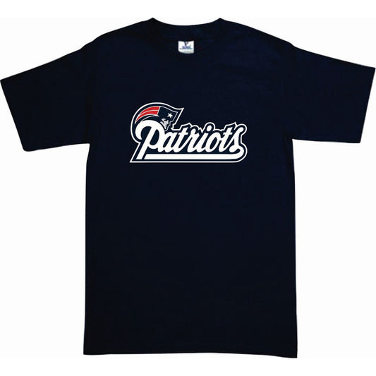 Pkt 2 Playeras Patriotas Tipo Nfl New England Personalizadas