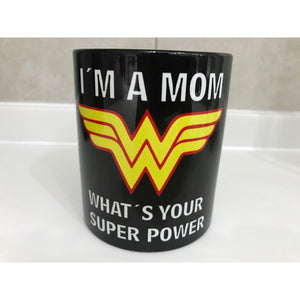 Taza Wonder Woman Dia De La Madre 10 De Mayo Mujer Maravilla
