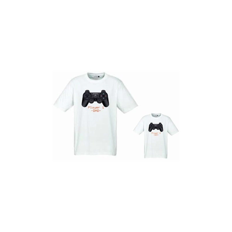 Pkt Gamers 3 Padre Y 2 Hijos Dia Del Padre Unisex Infantil