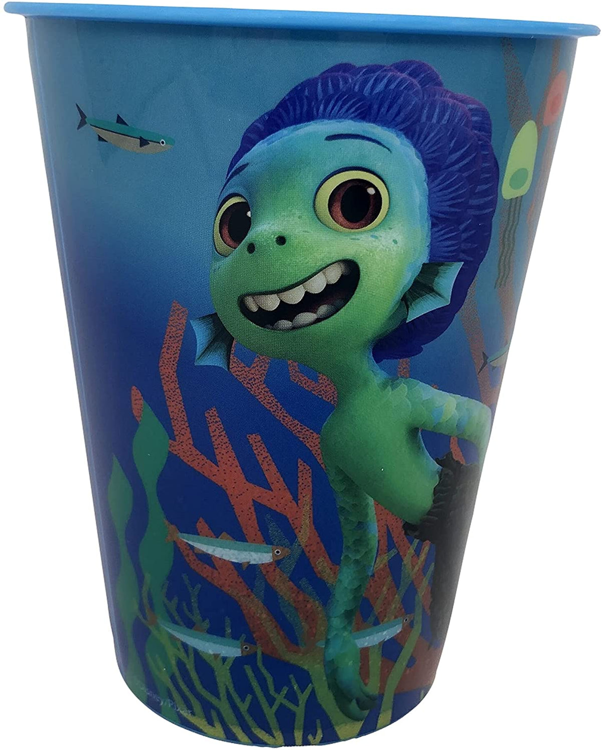 Luca Disney Pixar Vajilla con 12 piezas para 4 personas de Melamina, con plato, tazón y vaso de 450 ml