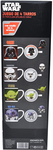 Set Star Wars 4 Tarros Apilables 4 Personajes R2-d2 Darth Vader Yoda y Storm Trooper 330 ml Tazas Ceramica