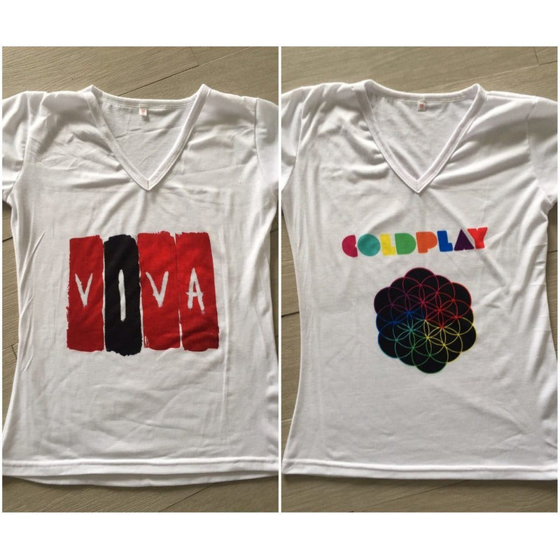 Playeras Coldplay