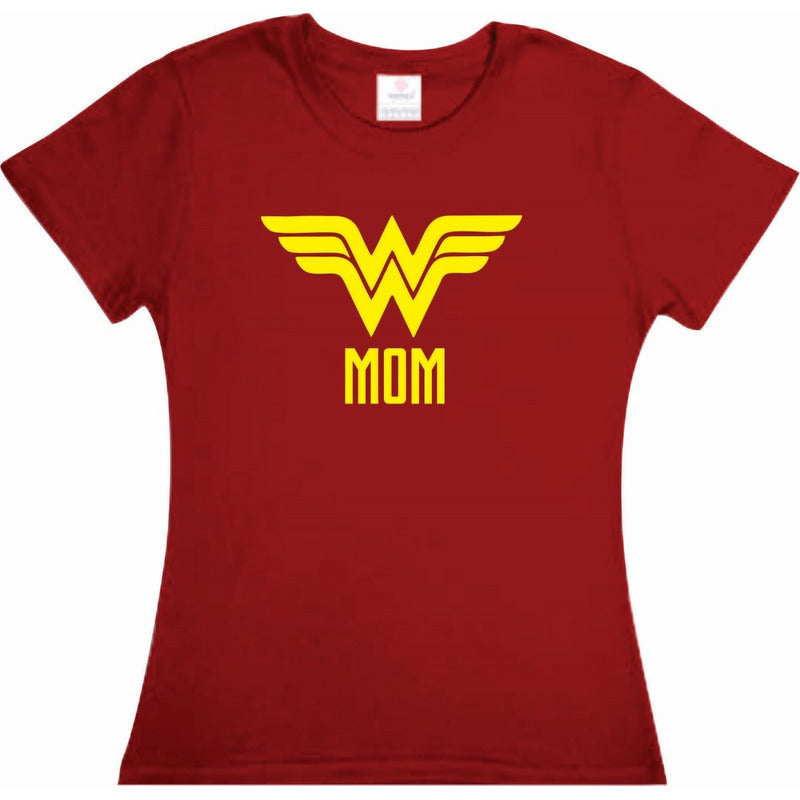 Playera Wonder Mom Mujer Maravilla Dia De Las Madres