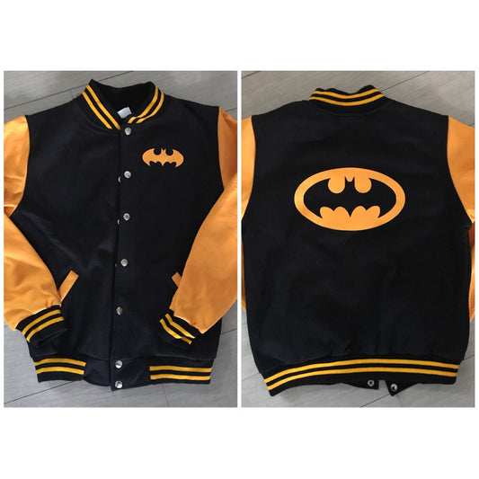Chamarra Batman Tipo Universitaria