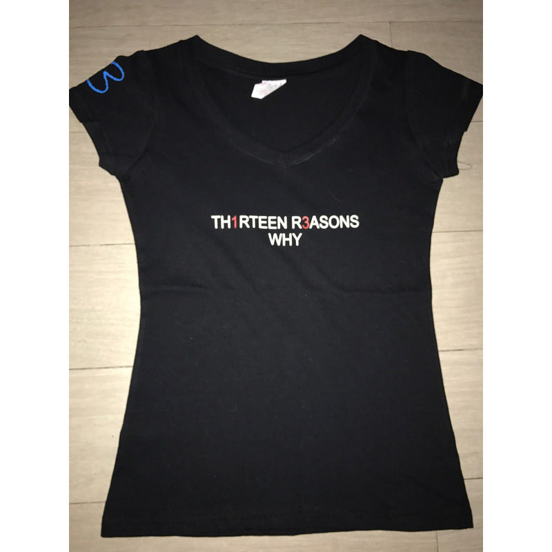 Playera Thirteen Reason Why Por Trece Razones