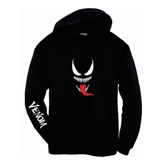 Sudadera Venom Red Capucha Cerrada Adulto / Infantil