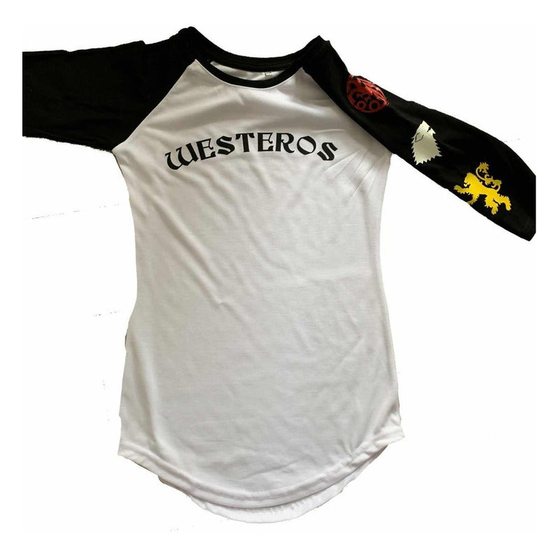 Game Of Thrones Playera Westeros Stark Targaryen Lannister