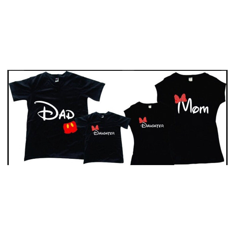 Pkt 6 Playeras Mickey Familia Evento