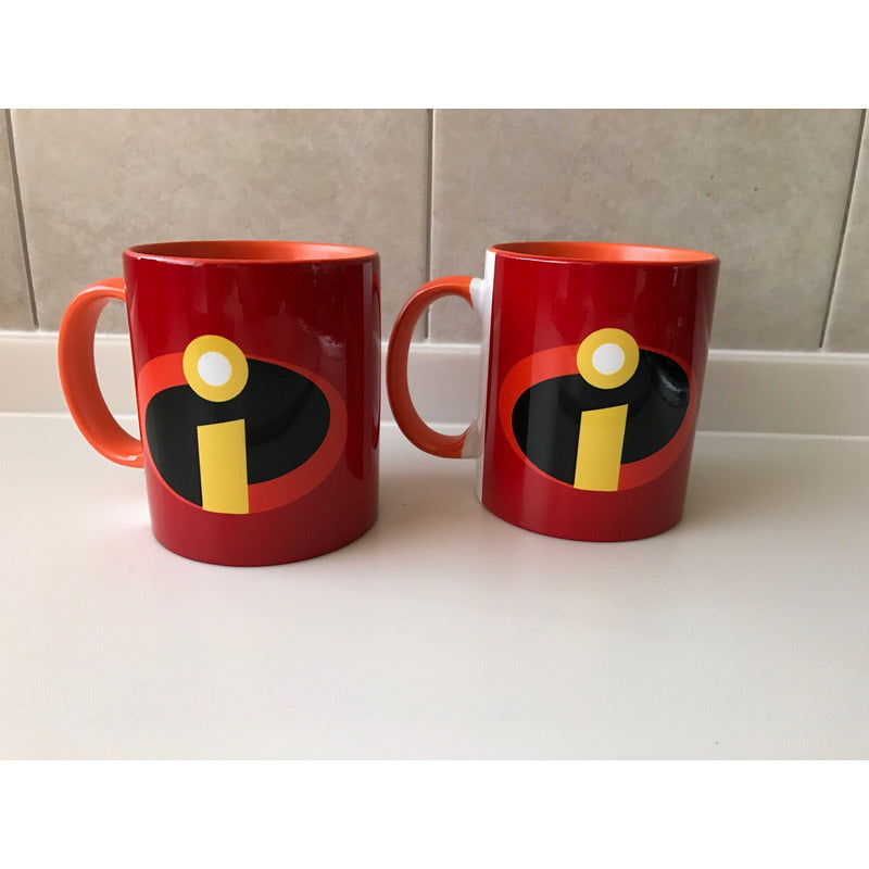 Pkt Tazas Los Increibles Pareja Novios San Valentin Regalo