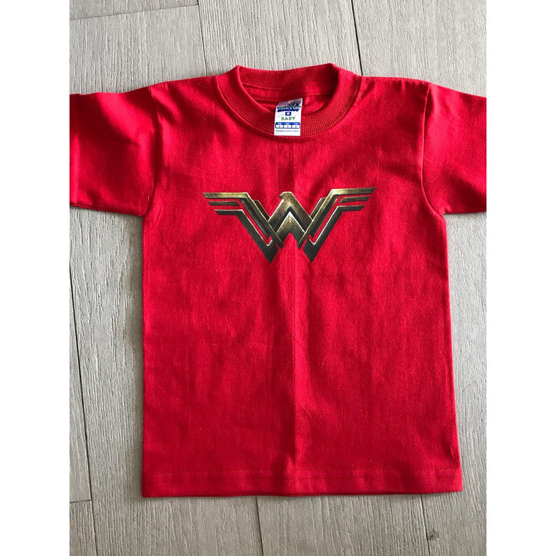 Set Playeras Wonder Woman Mamá E Hija Mujer Maravilla 2017