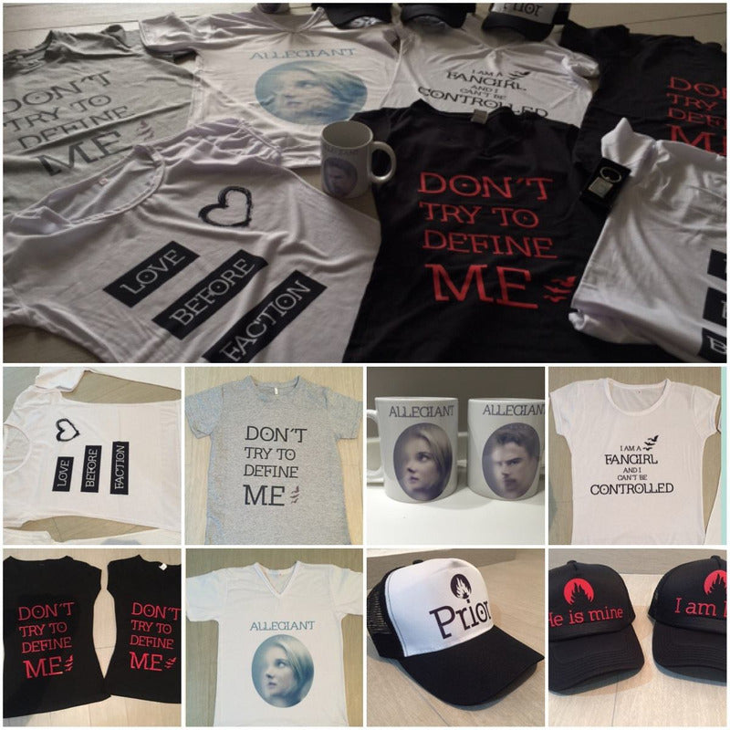 Divergente Playeras Don´t Try To Define Me Leal