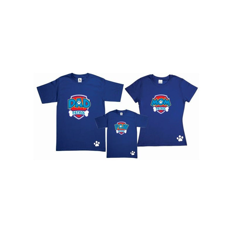 Pkt 6 Playeras Paw Patrol Una Playera Talla Especial Xxl