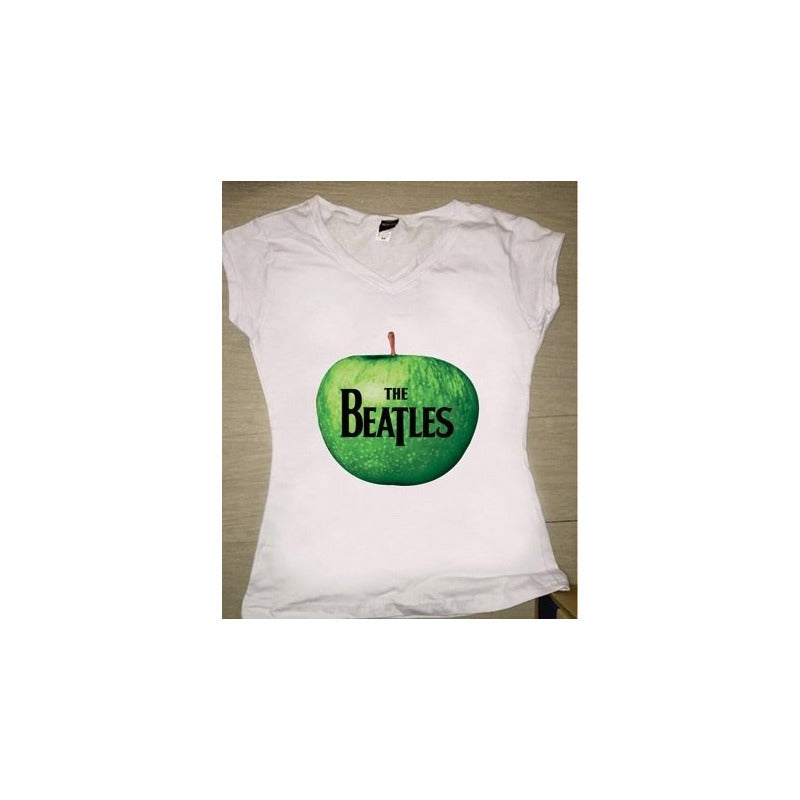 Pkt Playera & 2 Pañaleros The Beatles Dama / Caballero
