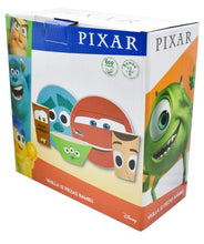 Cargar imagen en el visor de la galería, Vajilla Disney Pixar Bambú Ecológica 12p 4 Persona Colección Toy Story, Cars, Monster Inc, Donde esta Nemo.
