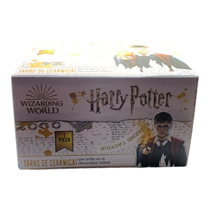 Harry Potter Taza Mágica Brilla Obscuridad 340ml Caja