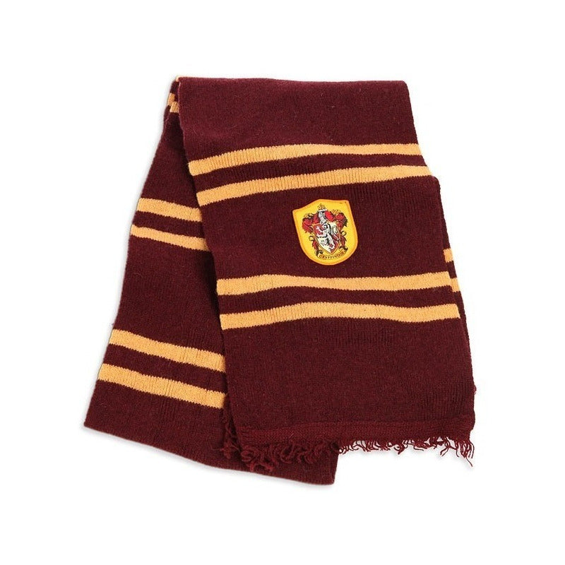Bufanda Harry Potter Gryffindor Slytherin Ravenclaw Hufflepuff Tejida