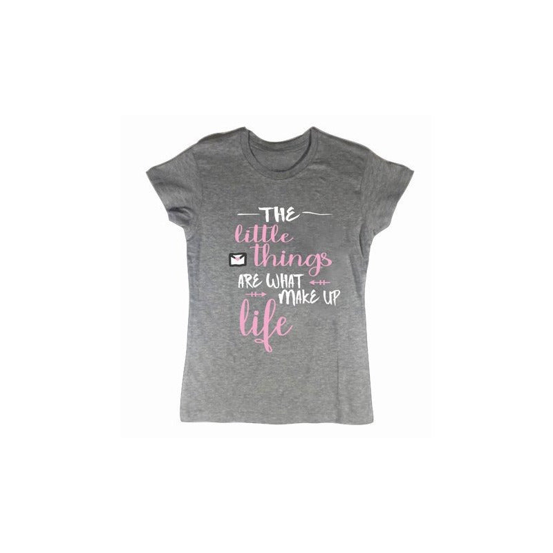 Playera To All The Boys I´ve Loved Before Modelo 2 Gris