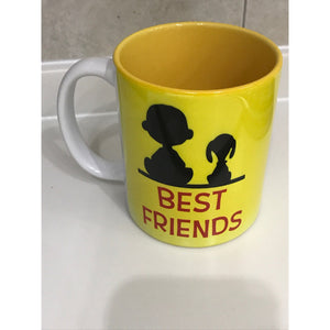 Pkt Snoopy 2 Tazas Best Friends San Valentin Regalo Amistad