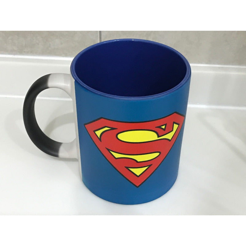 Taza Magica Superman Dc Comics Liga De La Justicia