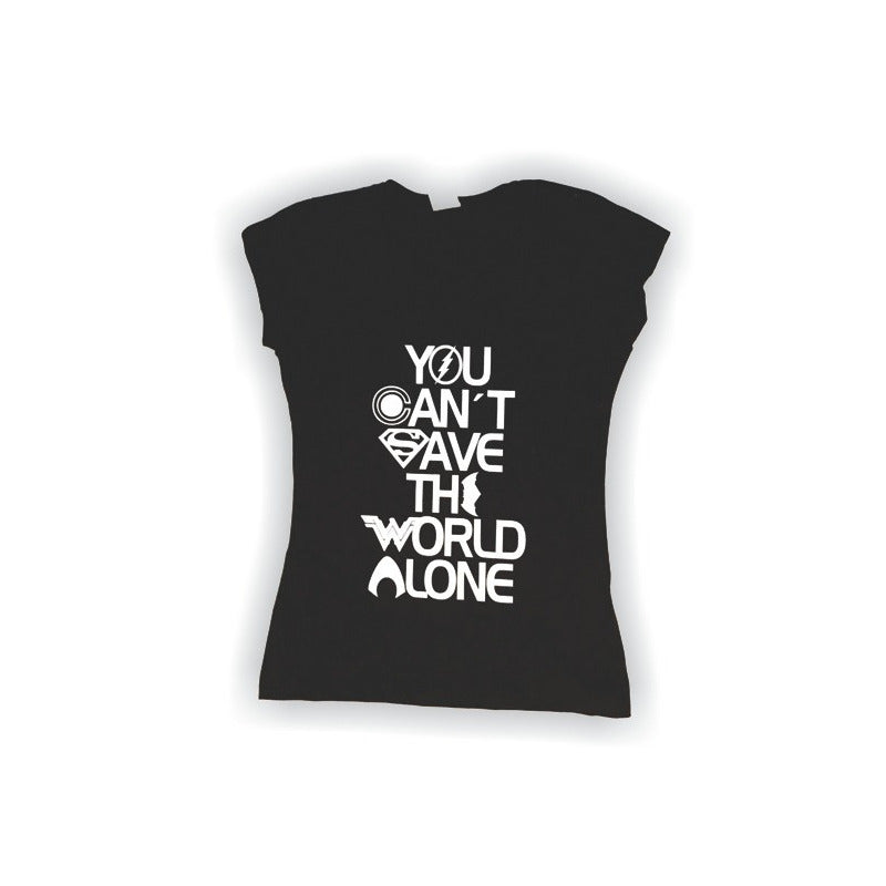 Playera Justice League Liga De La Justicia You Cant Save Dam