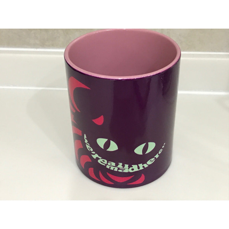Taza Gato Chesire Alicia En El Pais De La Maravillas All Mad