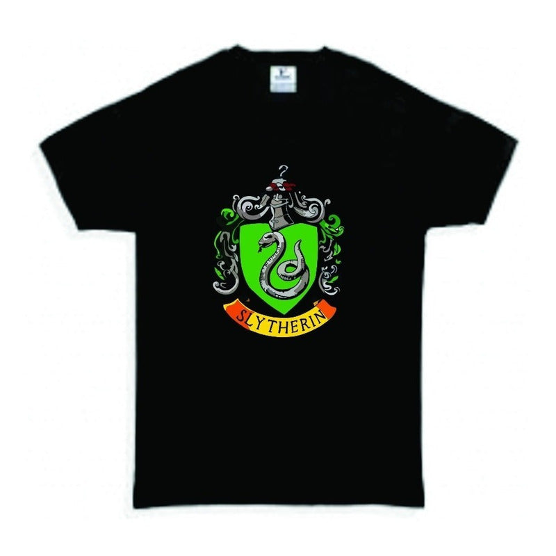 Playera Escudo Slytherin Infatil Harry Potter Hogwarts