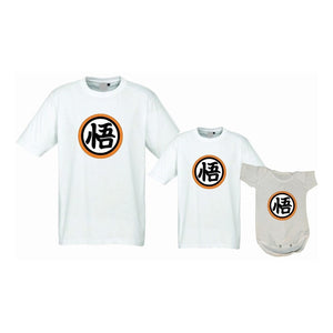 Dragon Ball Pkt 4 Playeras Papa E Hijo Duo Dia Del Padre