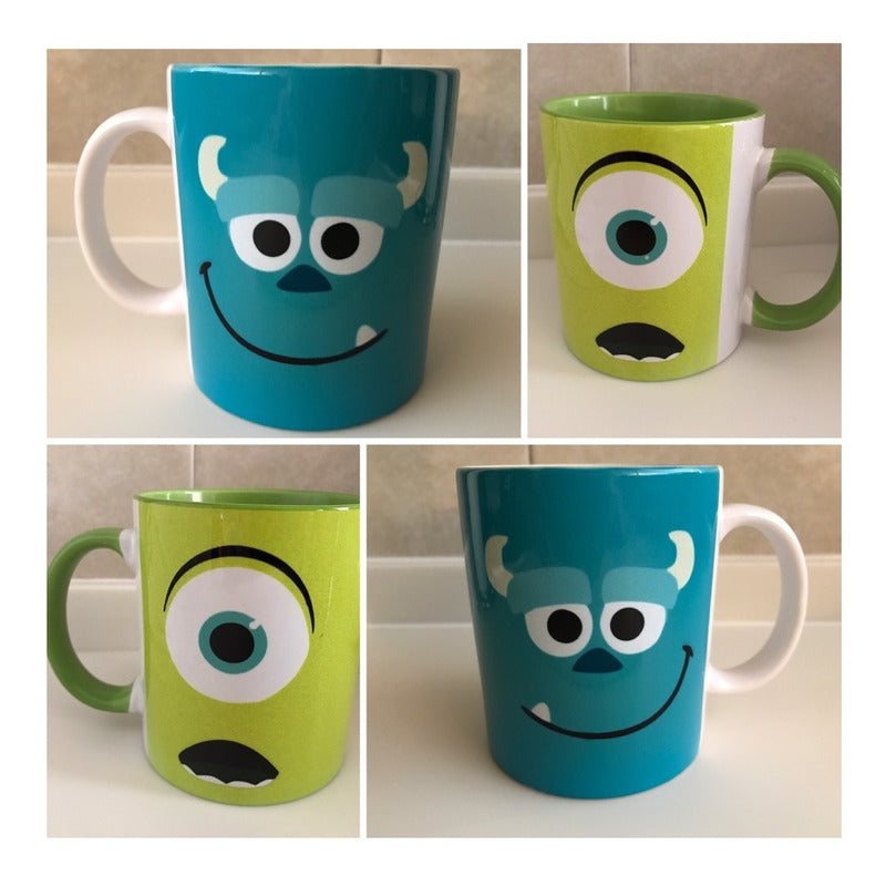 Pkt Monster Inc 45 Tazas Amigos Mike Wazowski Y Sullivan