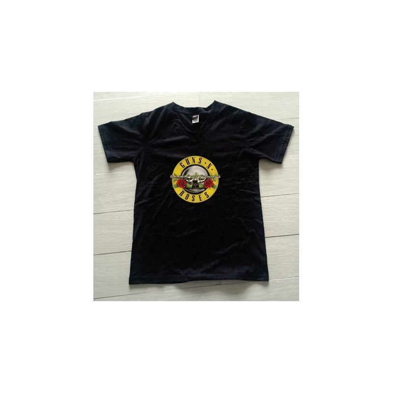 Pañalero Rock Guns N Roses  Negro Con Gris