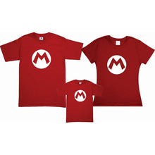 Cargar imagen en el visor de la galería, Pkt Mario Bros 3 Playeras Supermario Gamers Familia Eventos
