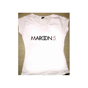 Playera Adam Levine Maroon 5 Varios Diseños Concierto Mexico