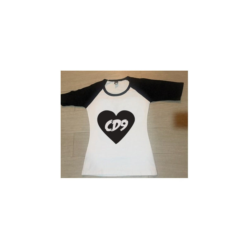 Pkt 3 Playeras 1 Cd9 Y 2 Lisas Dama / Unisex Manga 3/4