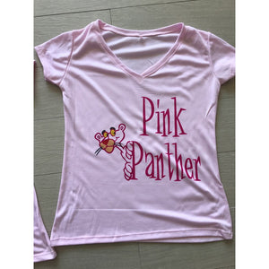 Pkt Pink Panther Playera Y Taza La Pantera Rosa