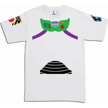 Cargar imagen en el visor de la galería, Playera Buzz Lightyear Toy Story Evento Caballero, Dama Infatil, Juvenil o bebe
