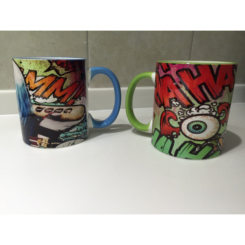 Escuadron Suicida Pkt Tazas Pareja Joker Harley Quinn