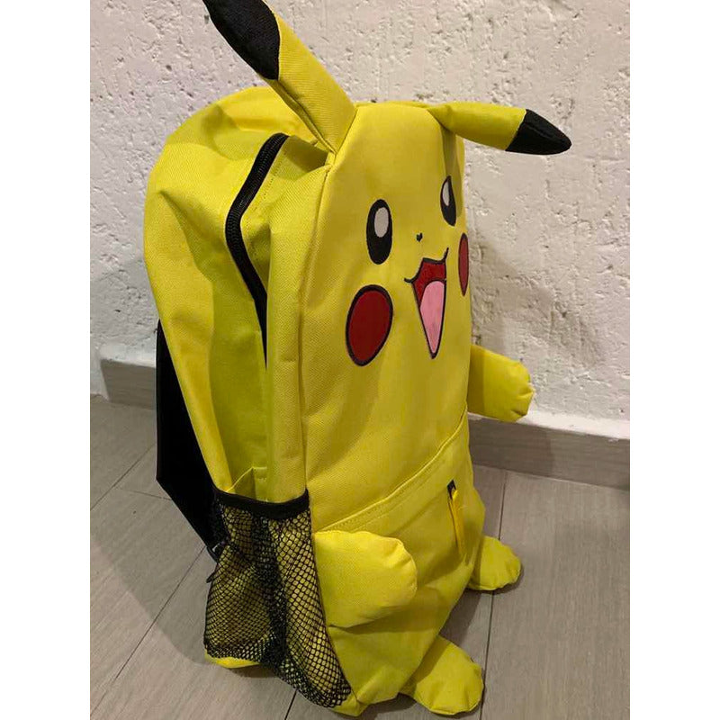 Mochila Pokémon Pikachu para jóvenes de Back School, color amarillo