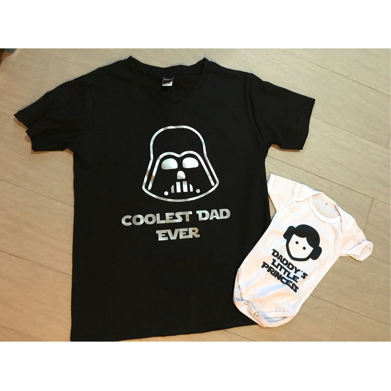 Star Wars Pkt Playeras Papa E Hija Duo Dia Del Padre