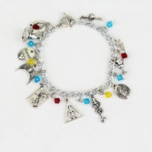 Cargar imagen en el visor de la galería, Harry Potter Pulsera Horrocrux Dijes Reliquias De La Muerte
