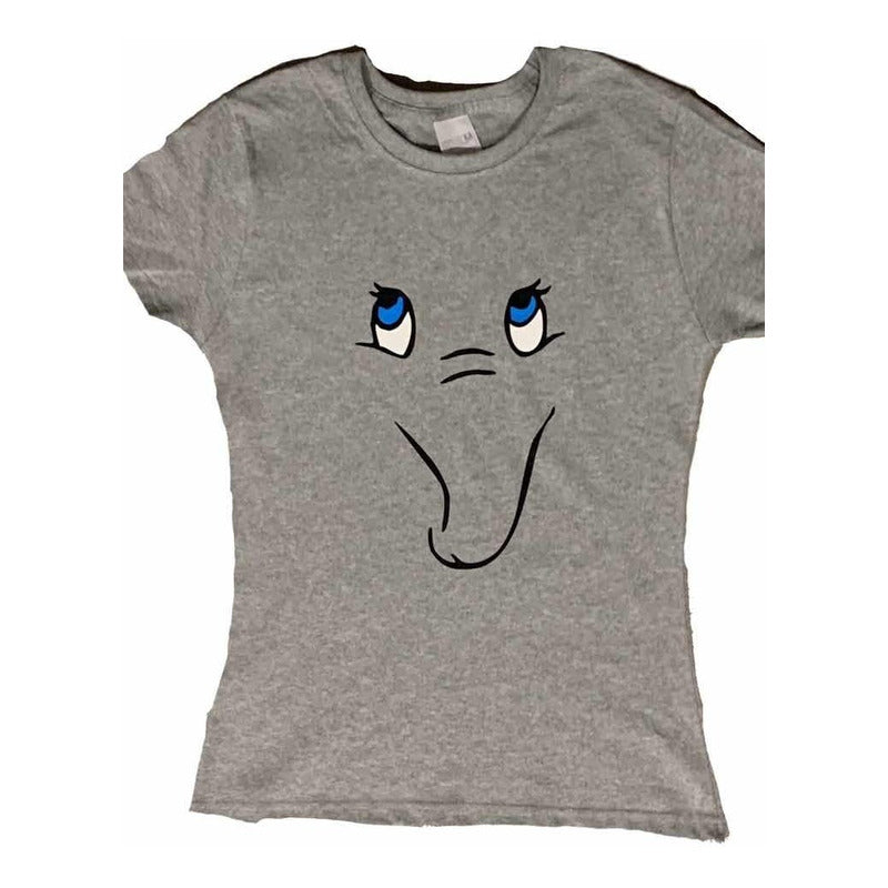 Dumbo Playera Cara Gris Mod 2