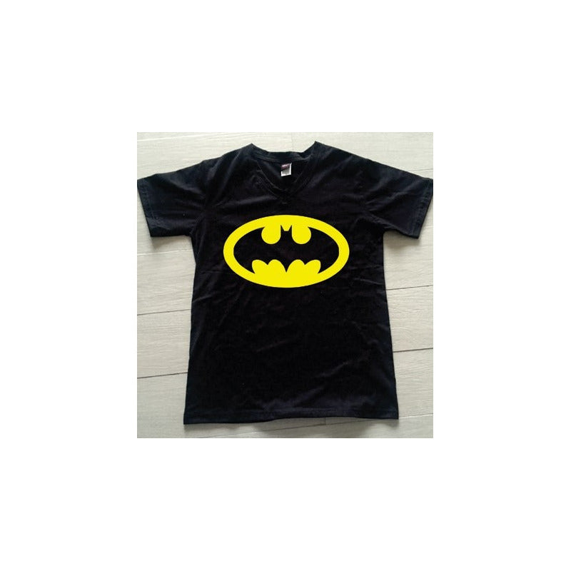 Pkt 2 Playeras Batman & Robin & 1 Pañalero