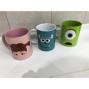Pkt 3 Tazas Monster Inc Sulley Mike Y Boo