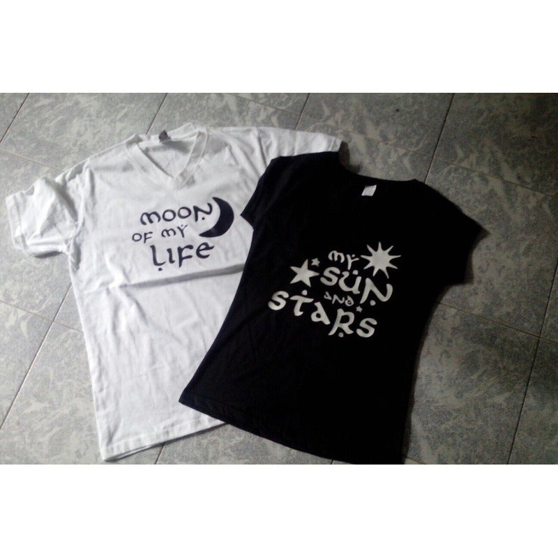 Pkt 10 Playeras Y 2 Collares Variados