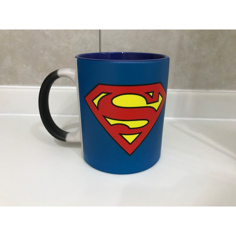 Taza Magica Superman Dc Comics Liga De La Justicia