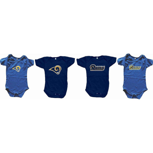 Pkt 4 Pañaleros Rams Los Angeles Tipo Nfl Modelo