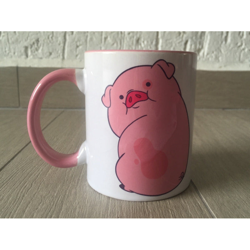 Gravity Falls Pkt Playera Y Taza Pato Negro