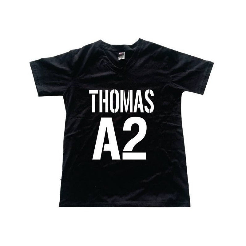 Pkt 2 Playeras Maze Runner La Cura Mortal Personajes