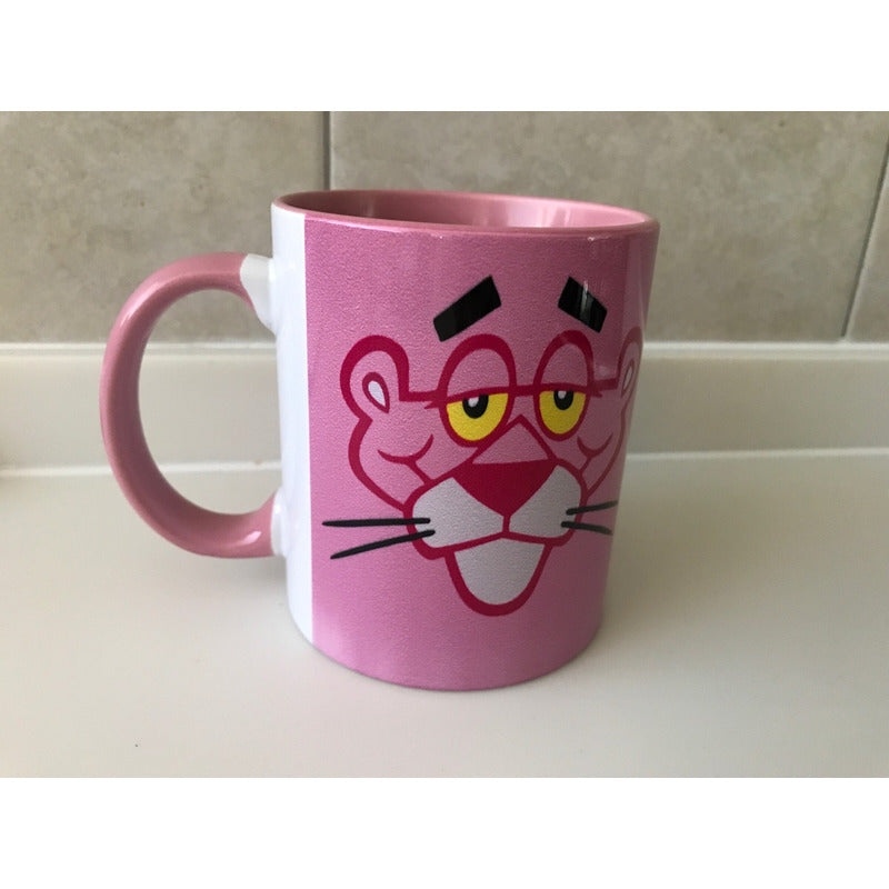 Taza Panetra Rosa Pink Panther Fondo