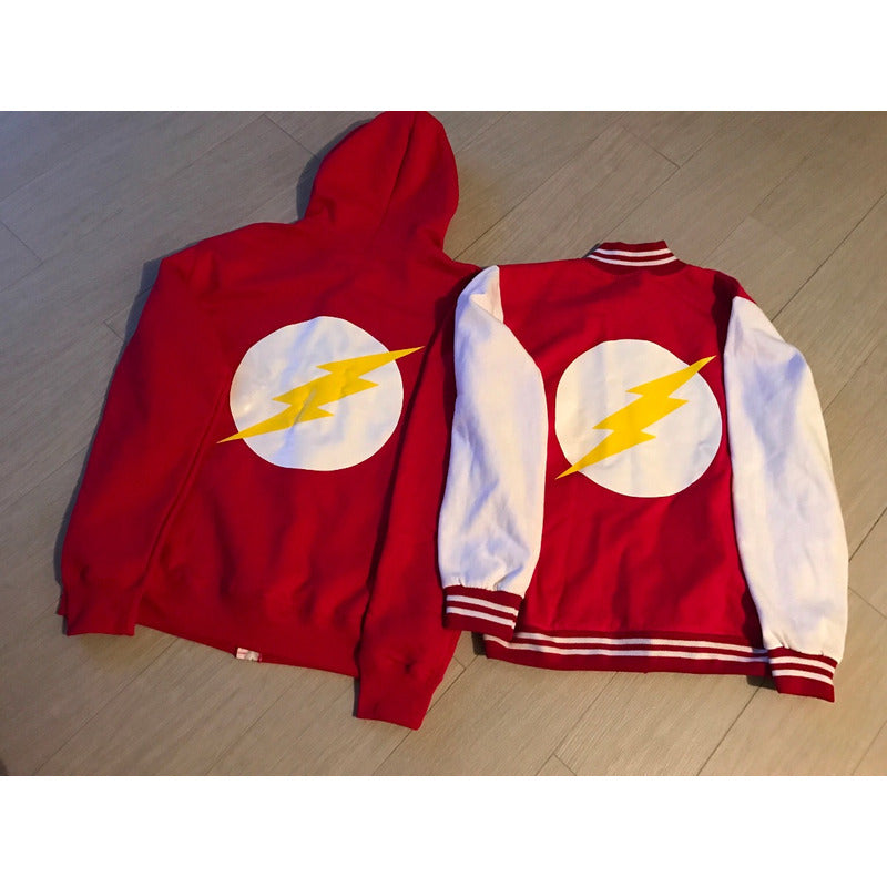 Pkt Chamarra  Y Sudadera Con Cierre The Flash Dc Comics